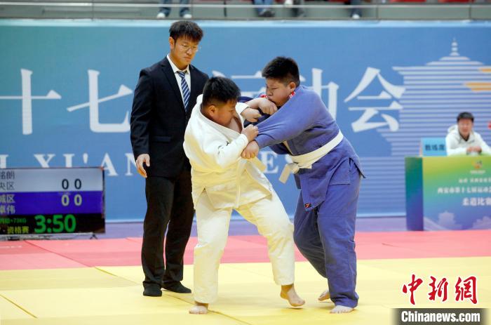 柔道运动花开古城：西安市第十七届运动会青少